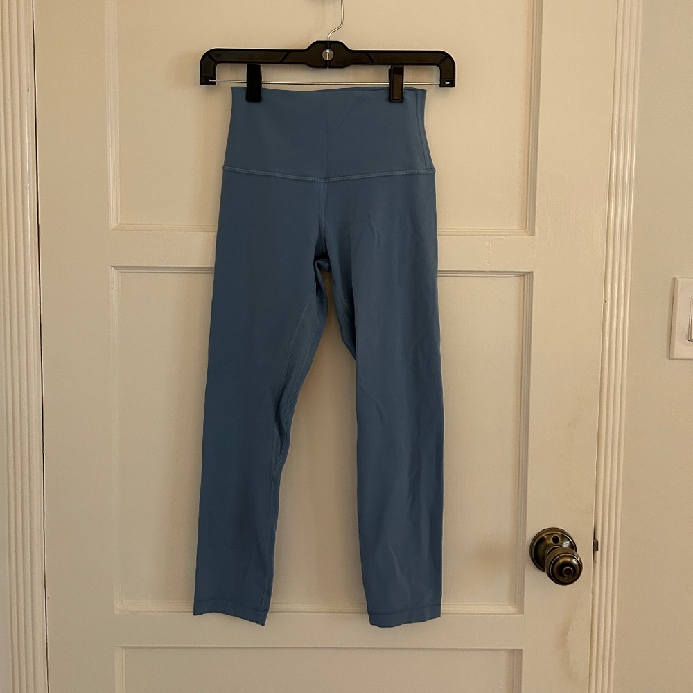 Lululemon Align High-Rise Crop 23" Utility Blue Size 4